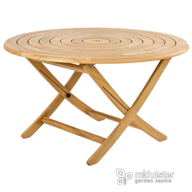Alexander Rose Garden Furniture Alexander Rose Roble Bengal Round 4 Seater Set - Broadfield Armchairs
