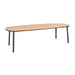 Alexander Rose Garden Furniture Alexander Rose Dining Table Roble Top with Grey Frame 2.7m x 1.2m