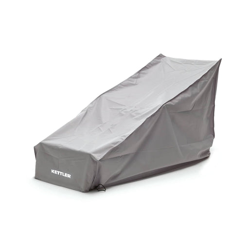 Kettler Garden Furniture Accessories Kettler Elba Relaxer with Footstool Protective Cover in Grey