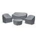 Kettler Garden Furniture Accessories Kettler Fiji Protective Covers Set In Grey