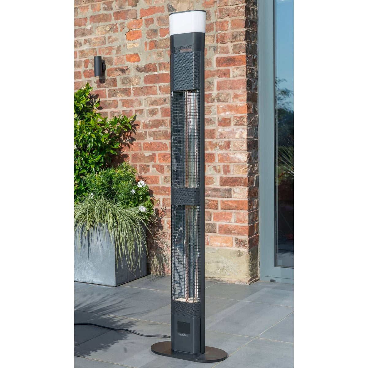 Kettler Garden Furniture Accessories Kettler Ibiza Floor-Standing Garden Heater with LED and Wireless Speaker (2 Sizes)