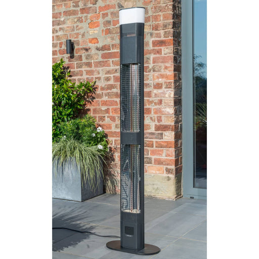 Kettler Garden Furniture Accessories Kettler Ibiza Floor-Standing Garden Heater with LED and Wireless Speaker (2 Sizes)