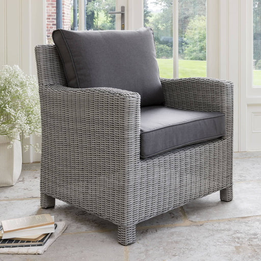 Kettler Garden Furniture Kettler Palma Garden Armchair In White Wash