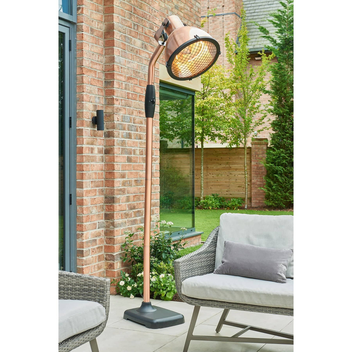 Kettler Outdoor Heating Kettler Kalos Copper Floor Standing Heater