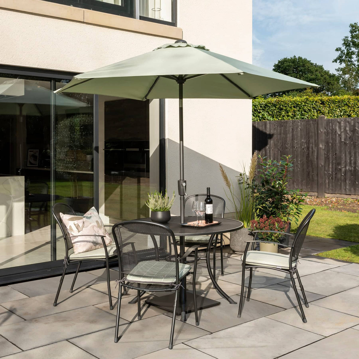 Kettler Garden Furniture Kettler Menos Caredo 4 Seat Garden Dining Set
