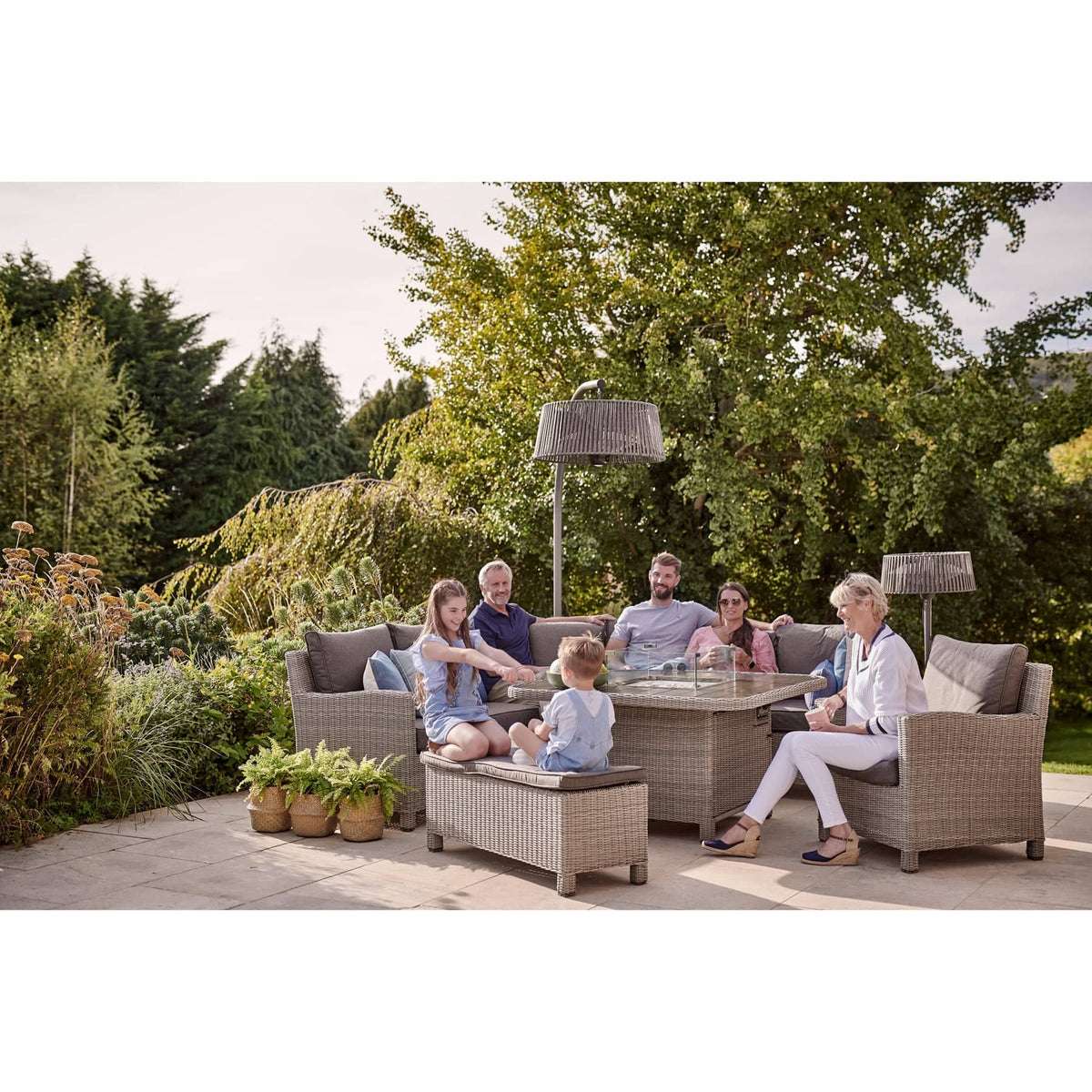 Kettler Garden Furniture Kettler Palma Garden Bench In White Wash