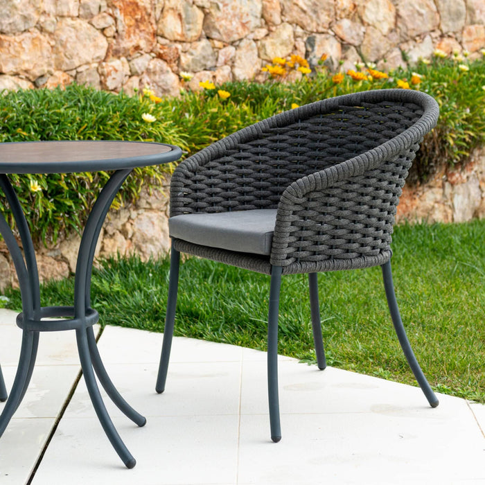 Alexander Rose Garden Furniture Alexander Rose Cordial Grey Dining Chair