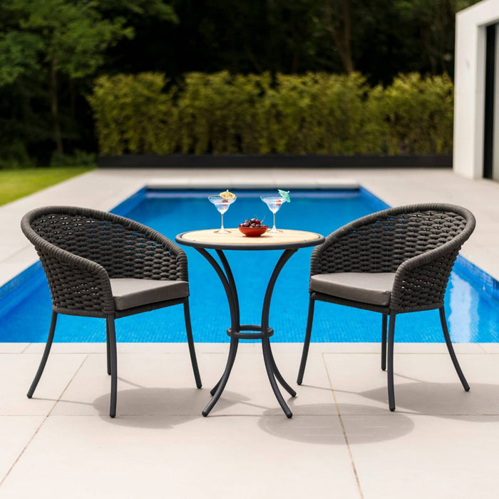 Alexander Rose Garden Furniture Alexander Rose Cordial Grey Dining Chair