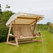Alexander Rose Garden Furniture Accessories Ecru Alexander Rose Swing Seat Canopy - 560