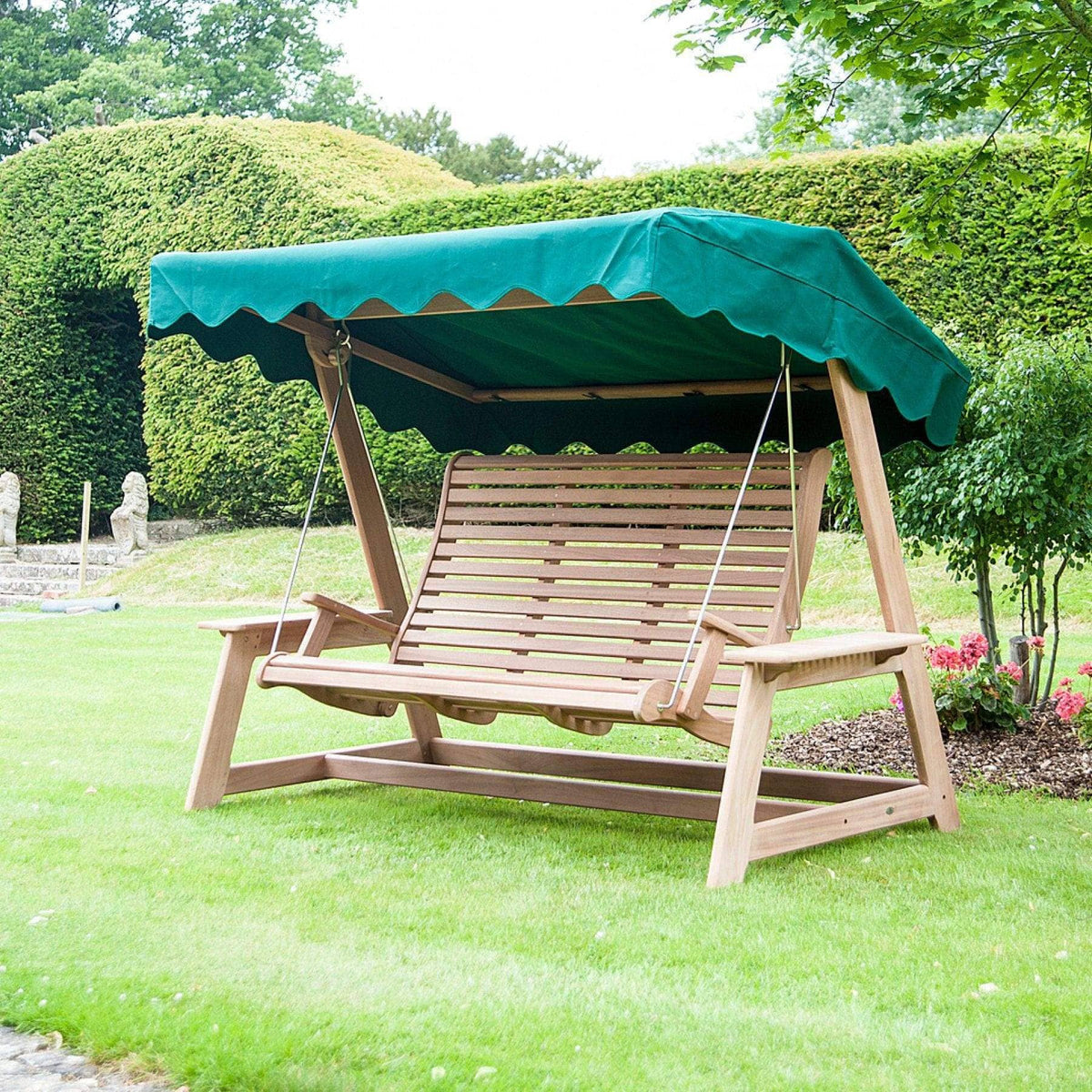 Alexander Rose Garden Furniture Accessories Forest Green Alexander Rose Swing Seat Canopy - 560