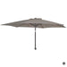 Alexander Rose Garden Furniture Accessories No thanks Alexander Rose Portofino Round Aluminum Parasol Grey 2.4m