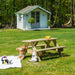 Alexander Rose Garden Furniture Alexander Rose Pine Kids Picnic Bench And Table 2ft