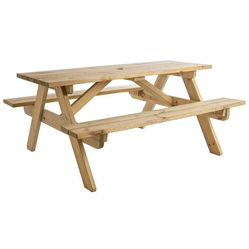 Alexander Rose Garden Furniture Alexander Rose Pine Woburn Garden Picnic Table 5ft