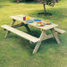 Alexander Rose Garden Furniture Alexander Rose Pine Woburn Garden Picnic Table 5ft