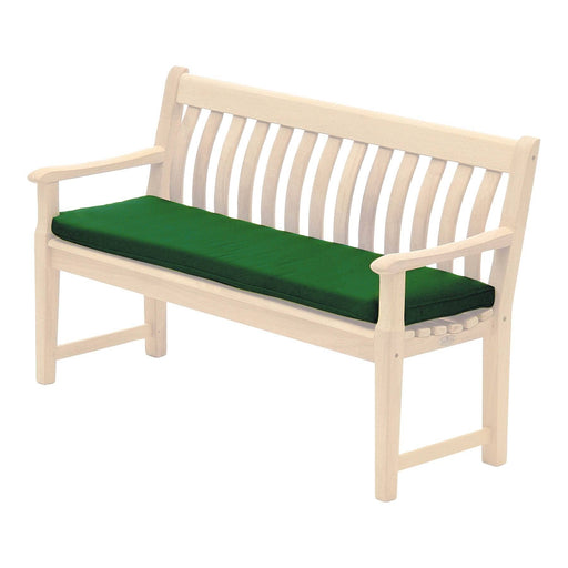 Alexander Rose Garden Furniture Accessories Forest Green Alexander Rose Polyester 4ft Bench Cushion - 578