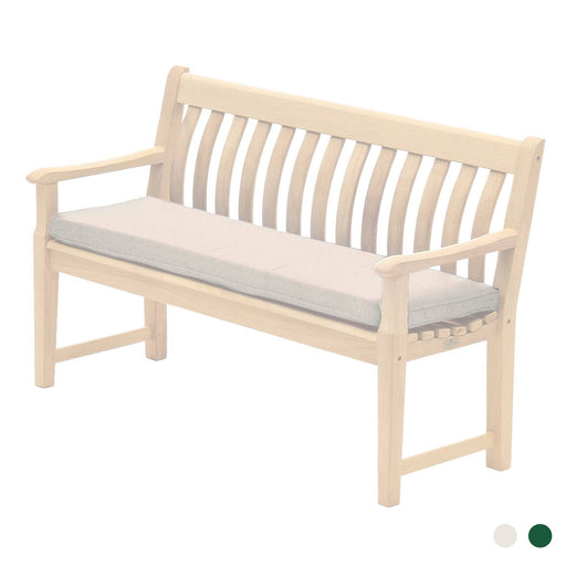 Alexander Rose Garden Furniture Accessories Ecru Alexander Rose Polyester 4ft Bench Cushion - 578
