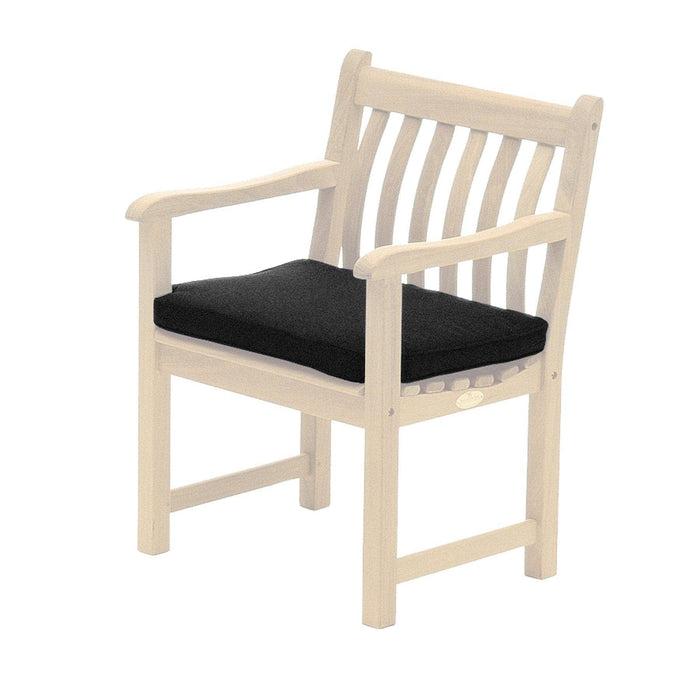 Alexander Rose Garden Furniture Accessories Charcoal Alexander Rose Premium Olefin Armchair Cushion - 565