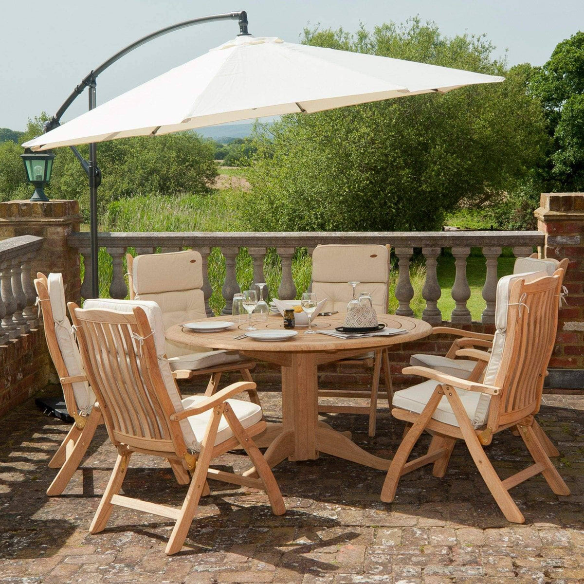 Alexander Rose Garden Furniture Accessories Alexander Rose Premium Olefin Recliner Cushion - 562