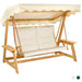 Alexander Rose Garden Furniture Accessories Oatmeal Alexander Rose Premium Olefin Swing Seat Cushion - 569