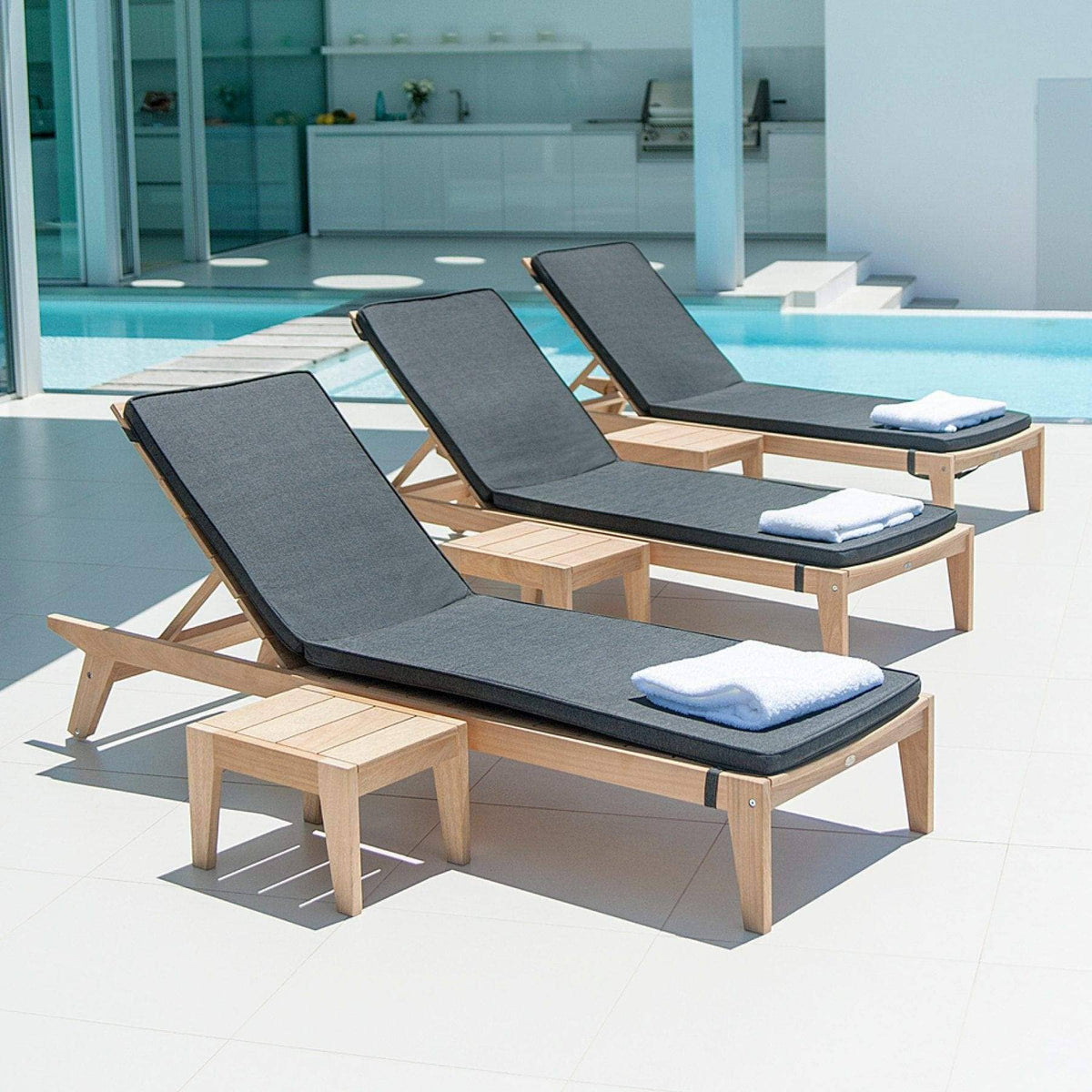 Alexander Rose Garden Furniture Accessories Alexander Rose Premium Olefin Sunbed Cushion - 154