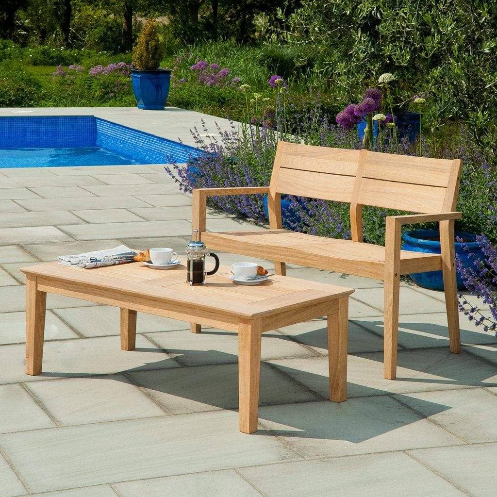 Alexander Rose Garden Furniture Alexander Rose Roble 4ft Garden Bench and Table Set