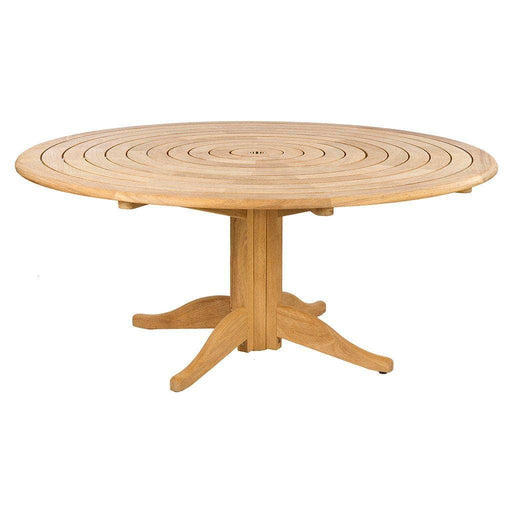 Alexander Rose Garden Furniture Alexander Rose Roble Bengal Round 8 Seater Set - Broadfield Armchairs
