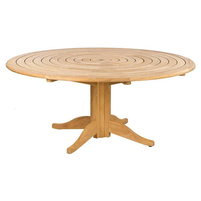 Alexander Rose Garden Furniture Alexander Rose Roble Bengal Round 8 Seater Set - Broadfield Armchairs