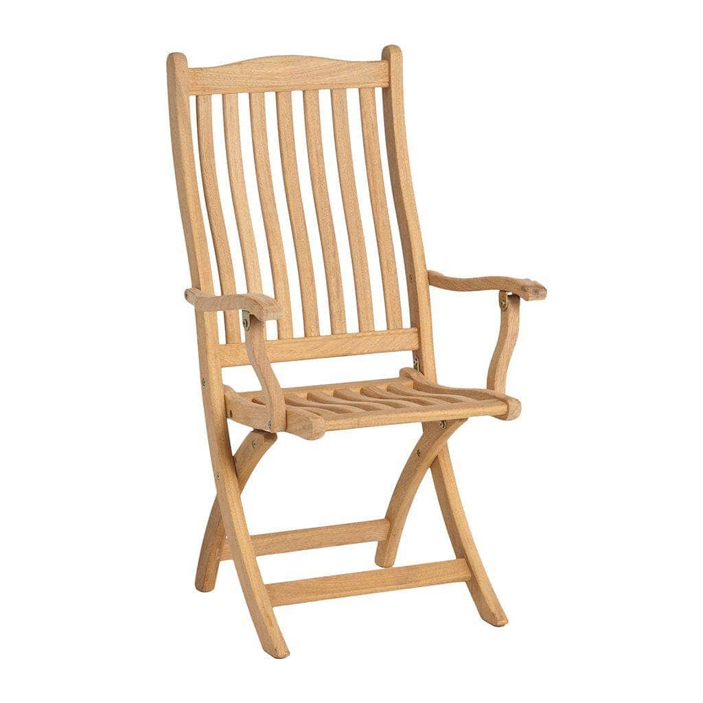 Alexander Rose Garden Furniture Alexander Rose Roble Bengal Round 8 Seater Set - Ascot Recliner