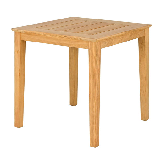 Alexander Rose Garden Furniture Alexander Rose Roble Wooden Square Garden Table with 4 Stacking Armchairs