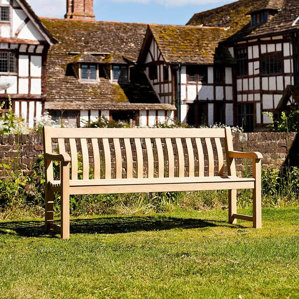 Wooden Garden Bench - 6ft Roble St George