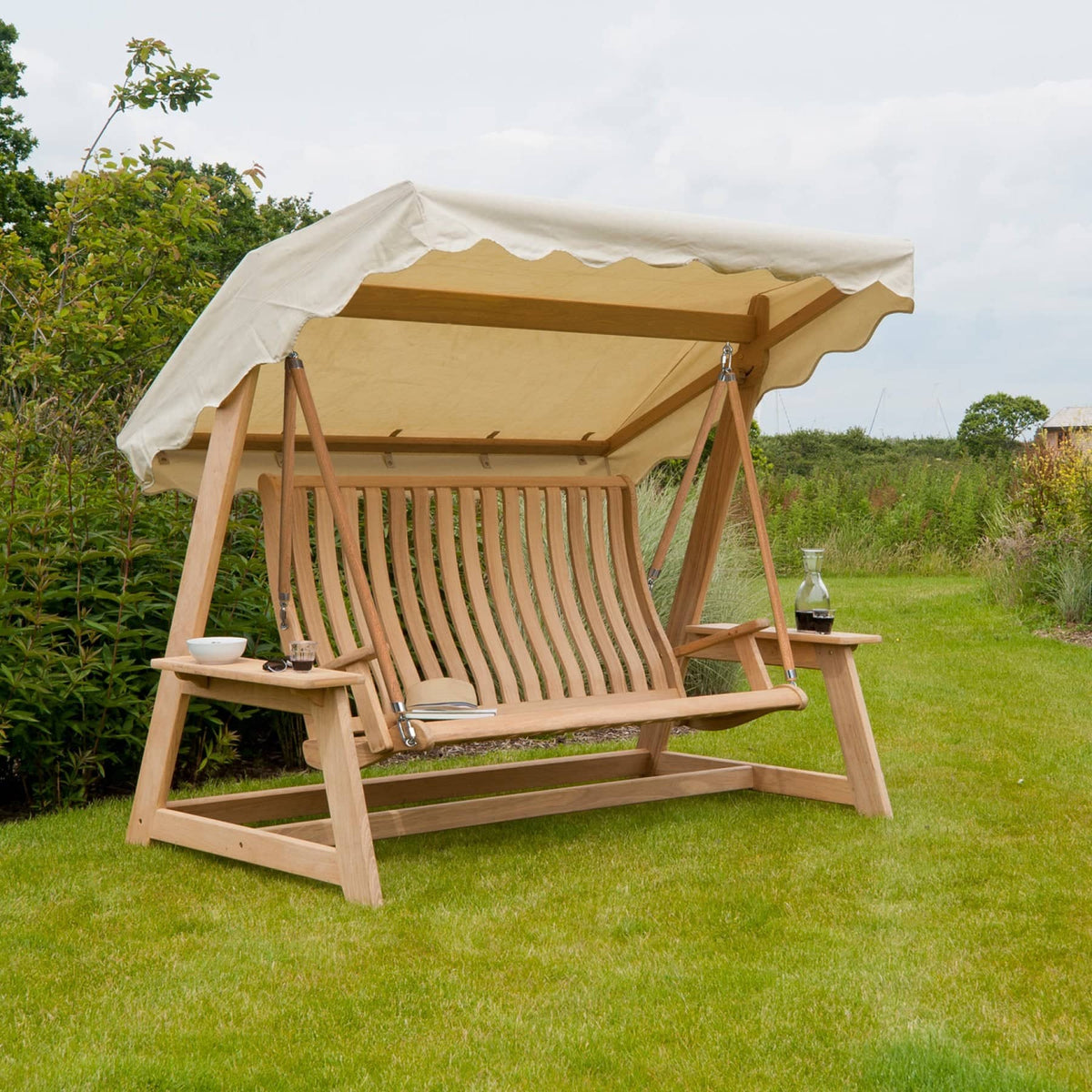 Alexander Rose Garden Furniture Alexander Rose Roble Swing Seat with Canopy