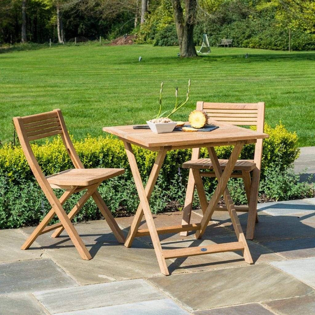 Alexander Rose Garden Furniture Alexander Rose Roble Folding Tea For Two Set