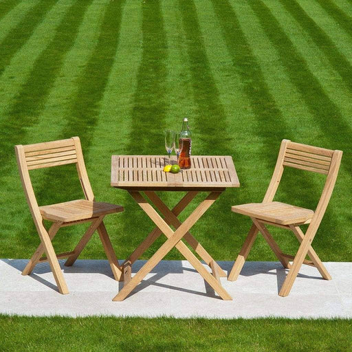 Alexander Rose Garden Furniture Alexander Rose Roble Folding Tea For Two Set