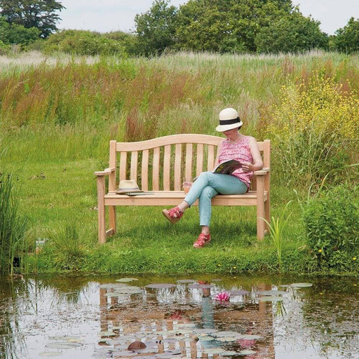 Alexander Rose Garden Furniture Alexander Rose Roble Turnberry Garden Bench 4ft / 120cm