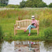 Alexander Rose Garden Furniture Alexander Rose Roble Turnberry Garden Bench 4ft / 120cm