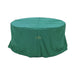 Alexander Rose Garden Furniture Accessories FC1   - ROUND FURNITURE COVER 2.1M Ø Alexander Rose Round and Oval Furniture Cover (Dark Green) - Various Sizes