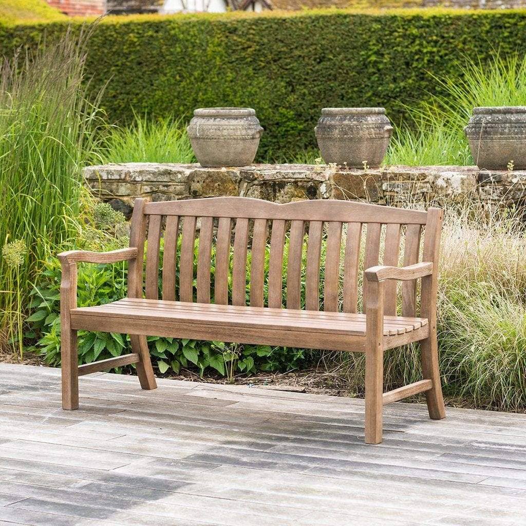 Alexander Rose Garden Furniture Alexander Rose Sherwood Cuckfield 3 Seater Garden Bench 5ft
