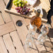 Alexander Rose Garden Furniture Alexander Rose Sherwood 4 Seater Square Outdoor Table And Chair Set