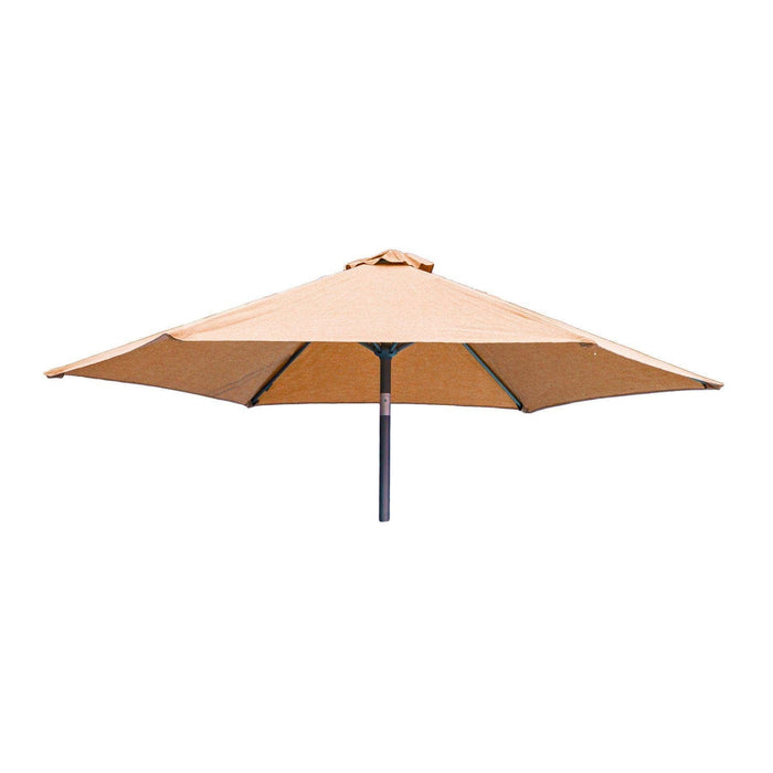 Alexander Rose Garden Furniture Accessories Ochre Alexander Rose Aluminium Round Tilting Parasol with Crank 3.0m Diameter - Blue, Jade, Ochre