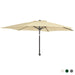 Alexander Rose Garden Furniture Accessories Ecru / 11kg-GB11 Alexander Rose Aluminium Round Parasol with Tilt and Crank 2.7m Diameter - Ecru, Forest Green or Grey