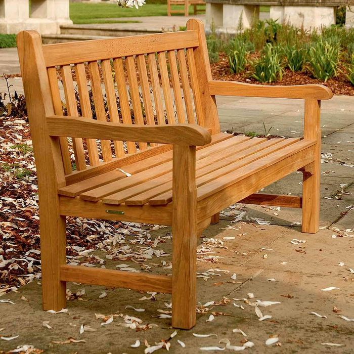 Barlow Tyrie Garden Furniture Barlow Tyrie Glenham Teak Garden Seating Bench 149cm / 5ft