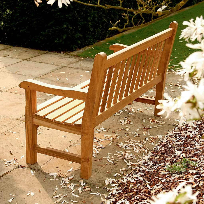 Barlow Tyrie Garden Furniture Barlow Tyrie Glenham Teak Garden Seating Bench 149cm / 5ft