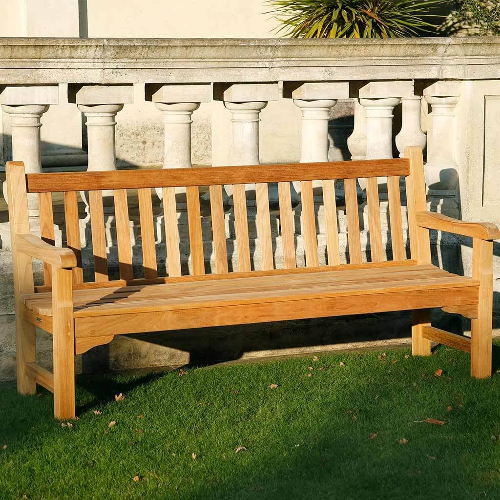 Barlow Tyrie Garden Furniture Barlow Tyrie Glenham Teak Wooden Garden Seating 180cm / 6ft