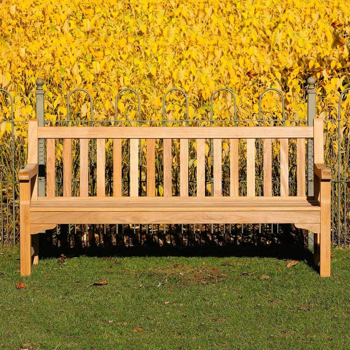 Barlow Tyrie Garden Furniture Barlow Tyrie Glenham Teak Wooden Garden Seating 180cm / 6ft