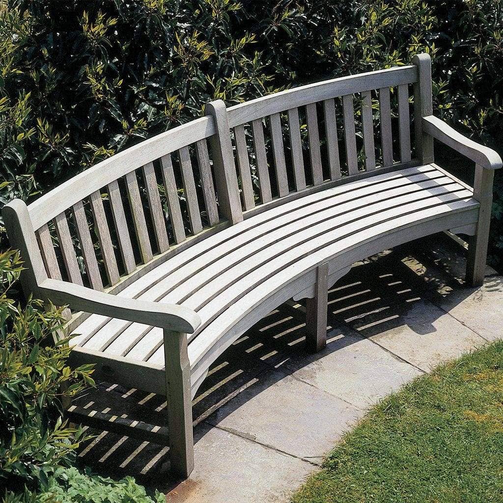 Barlow Tyrie Garden Furniture Barlow Tyrie Glenham Teak Curved Garden Bench Seat