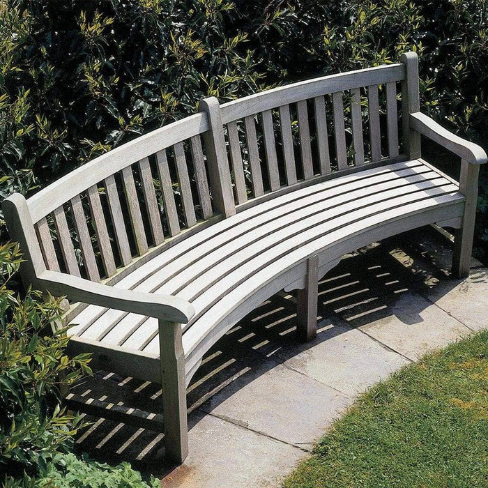 Barlow Tyrie Garden Furniture Barlow Tyrie Glenham Teak Curved Garden Bench Seat