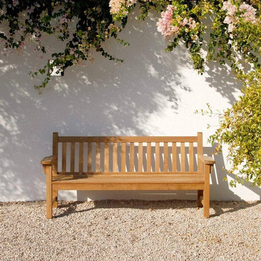 Barlow Tyrie Garden Furniture Barlow Tyrie London Hardwood Garden Bench 191cm / 6ft