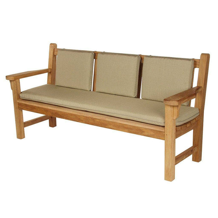 Barlow Tyrie Garden Furniture Barlow Tyrie London Hardwood Garden Bench 191cm / 6ft