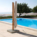Barlow Tyrie Garden Furniture Accessories Barlow Tyrie Napoli 3.5m Square Cantilever Parasol With Free Standing Base