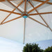 Barlow Tyrie Garden Furniture Accessories Barlow Tyrie Napoli 3.5m Square Cantilever Parasol With Free Standing Base